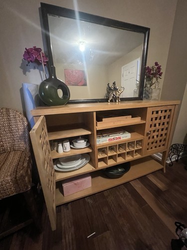 New buffet cabinet - new, wine