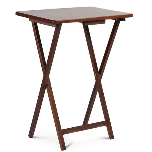 Wood folding tray - pj,