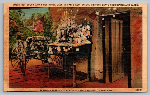 Ramona marriage place - marriage, old
