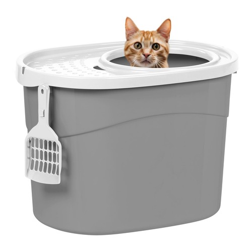 Cat litter box large - litter, top