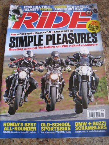 Ride magazine oct 2016 suzuki - magazine,