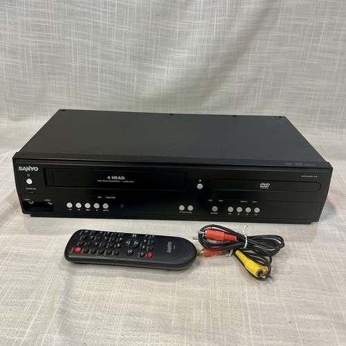 Sanyo fwdv225f dvd vhs combo - dvd,