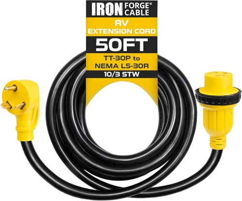 Iron forge cable amp rv - iron,