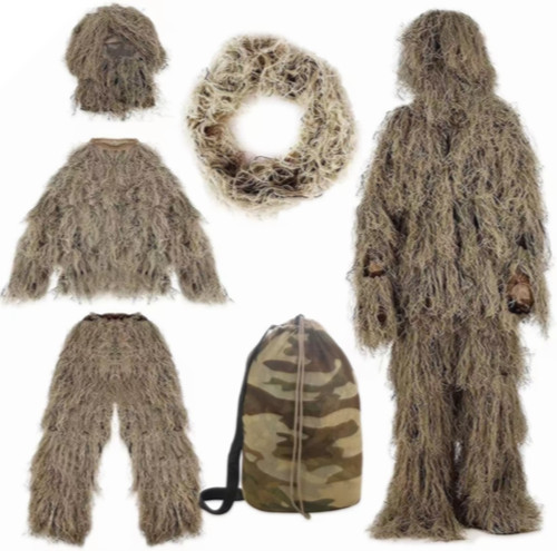 Tan ghillie suit - 5,