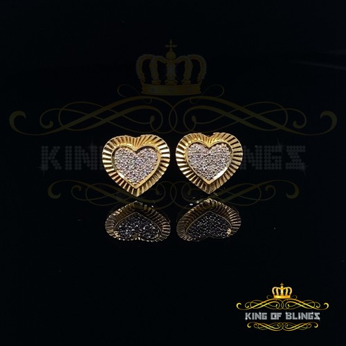 Aretes para hombre heart - aretes,