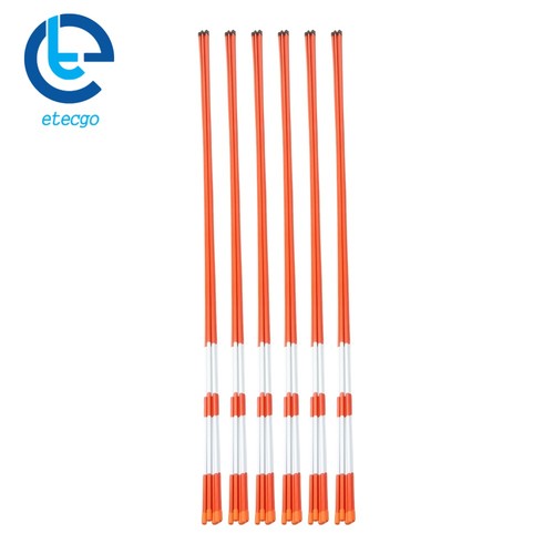 Orange driveway markers - driveway,