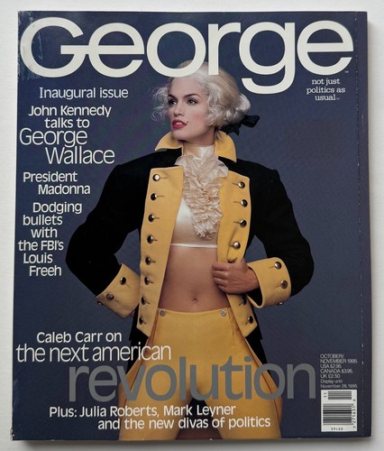 1995 george magazine first - george,