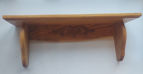 Vtg handmade wooden shelf - vtg, 24