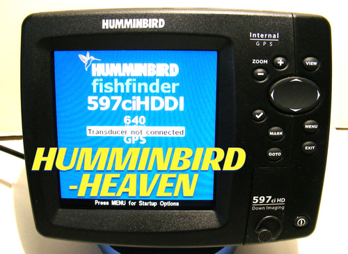 Pristine humminbird 597ci - humminbird, hd