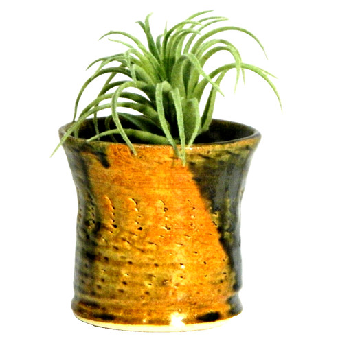 Art pottery planter vase pot - pottery,