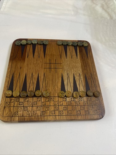 Vintage multi game wooden - vintage, multi-game