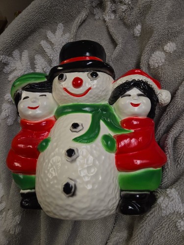 Vintage christmas blow mold - vintage,