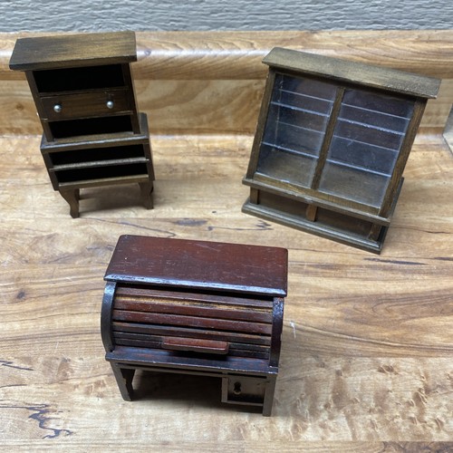 Vintage dollhouse furniture - vintage,