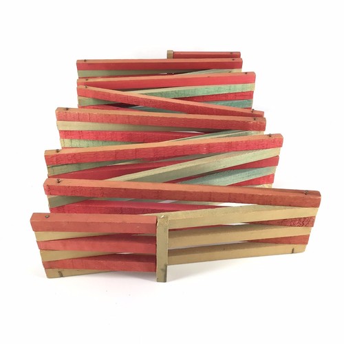 Christmas tree fence wood - christmas,