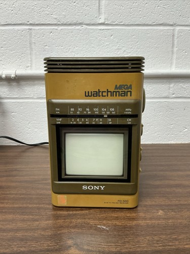 May 1988 sony mega watchman - sony,