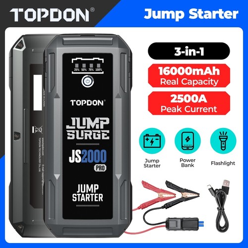 New topdon 2500a car - new!topdon, jump