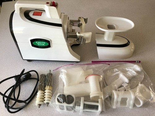 Green star elite juicer - green,