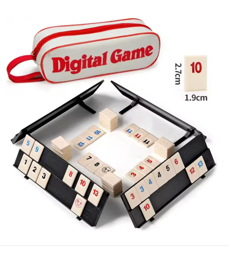 Rummy cube game set 106 - set, tiles