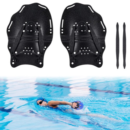 Adjustable swim paddles - adjustable,