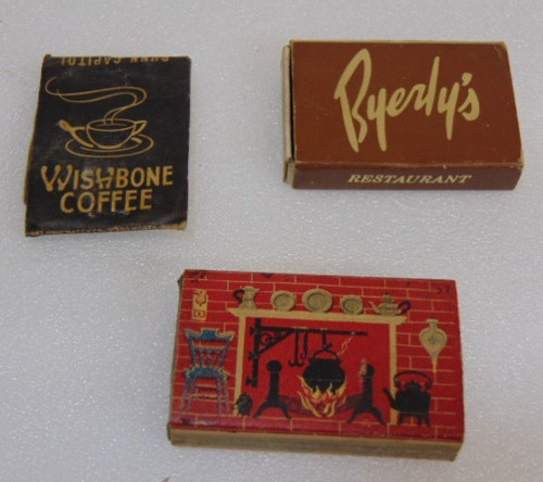Vintage matches boxes - boxes, ohio