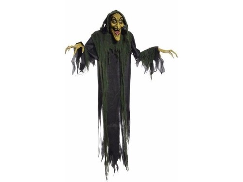 Old hag green witch hanging - hag,