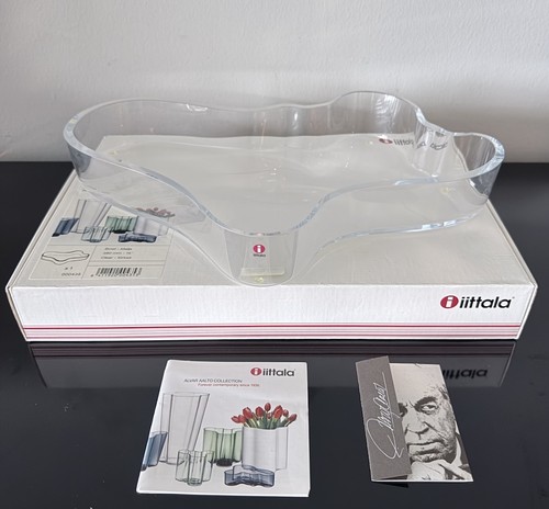 Alvar aalto clear glass large - aalto,