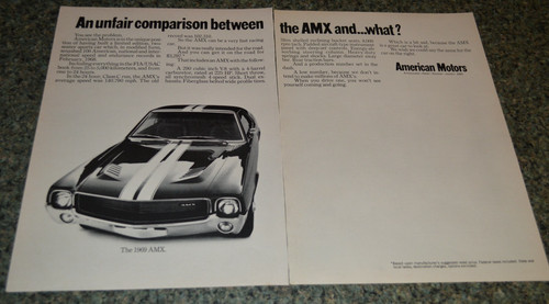 1969 amc amx original - 1969,