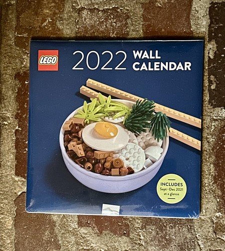 2022 lego wall calendar - wall,