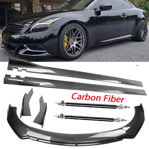 Carbon fiber front - carbon, lip