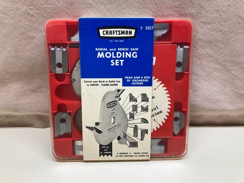 Vtg craftsman 3217 - 9-3217, molding