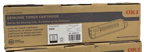 Oki c830 printer black - toner,