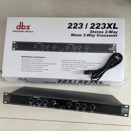 Dbx 223xl stereo - dbx,