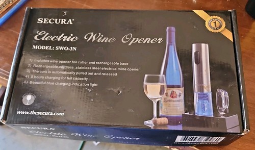 Electric wine bottle opener - bottle,