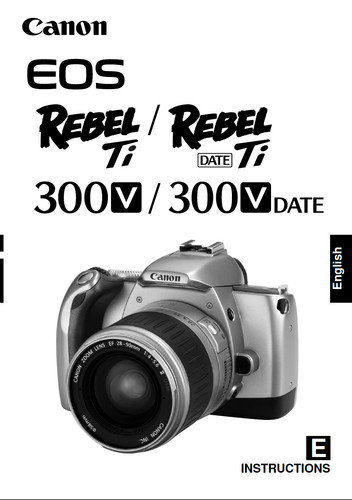 Canon eos rebel 300v - rebel,