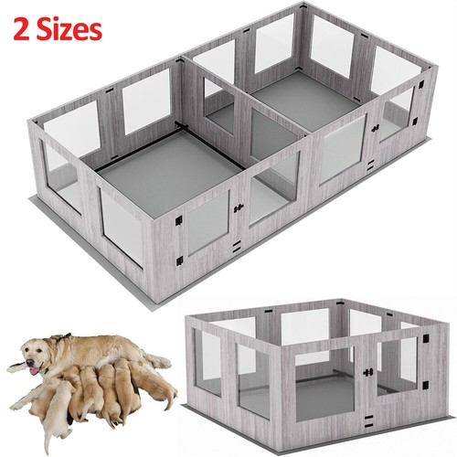 Large dog whelping box with - large,