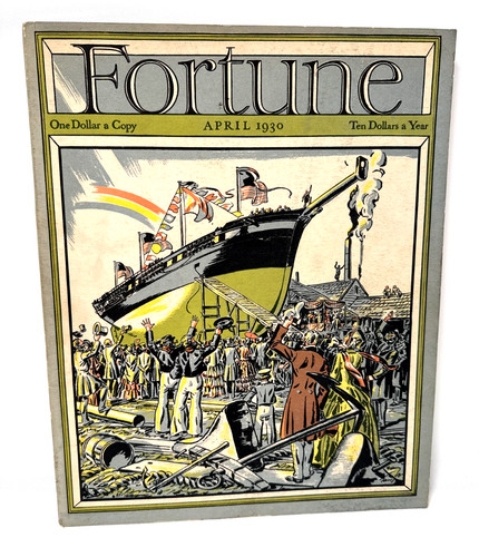 Vintage fortune magazine april - fortune,