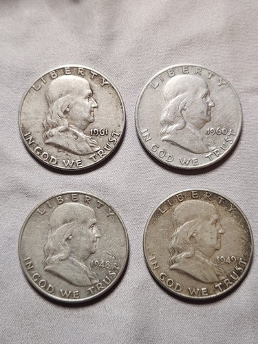 Ben franklin silver - silver, half