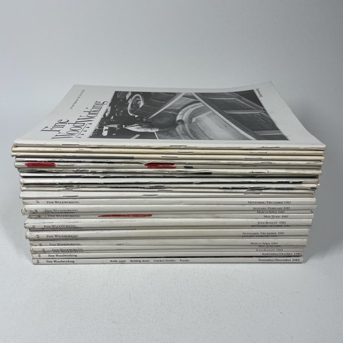 Fine woodworking magazine lot - woodworking,