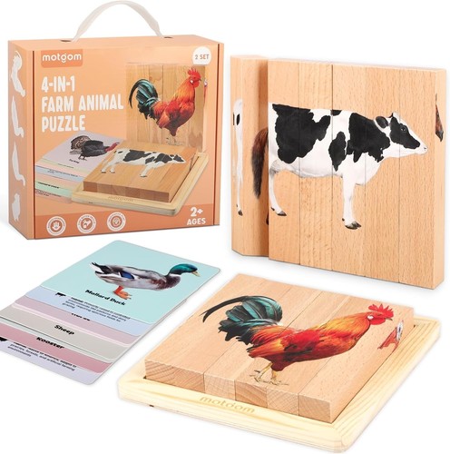 Motgom farm animal - 4-in-1,