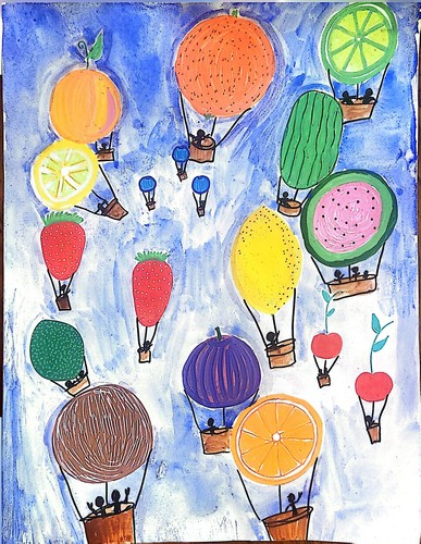 Fruit balloons contemporary - balloons,