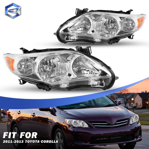 Chrome headlight pair for 2011 - chrome,