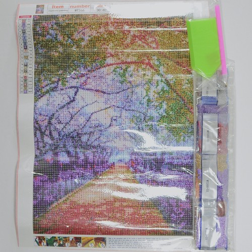 Garden diamond painting art - painting,