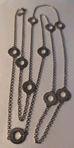 Coach sterling silver - silver, circle