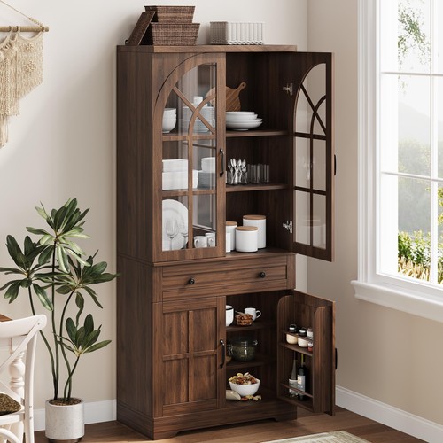 Farmhouse pantry cabinet - farmhouse,