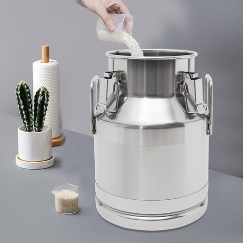 Liter round stainless - 10,