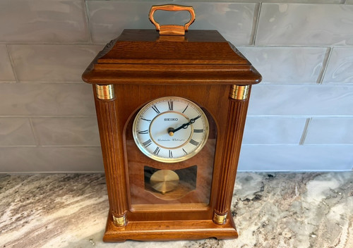 Seiko grayson mantel clock - grayson,