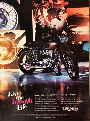 Vintage 1968 triumph - vintage,