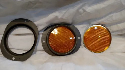Pair amber reflector - of,