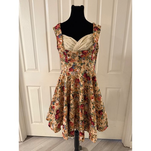 Lindy bop tan floral - bop,