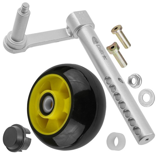 Deck wheel arm - w/, john